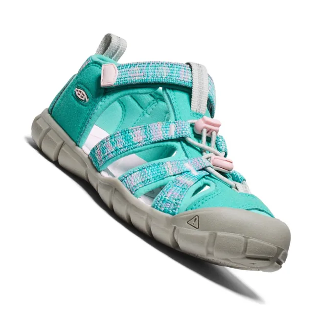 Buty sandały sportowe dziecięce Keen Seacamp II CNX Bright Aqua Pink Youth 2026