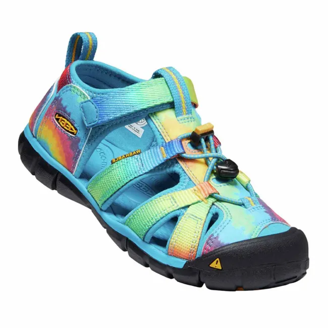 Buty sandały sportowe dziecięce Keen Seacamp II CNX Vivid Blue Original Tie 2024