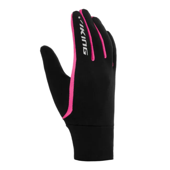 Rękawice uniwersalne Viking Foster Black Pink