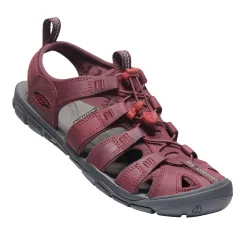 Buty sandały sportowe damskie Keen Clearwater CNX Leather Wine Red 2024