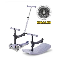 Bujak i Hulajnoga Micro Rock & Go LED Lavender Mist 2026