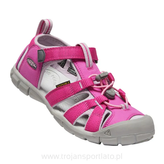 Buty sandały sportowe dziecięce Keen Seacamp II CNX Very Berry Dawn Pink 2024