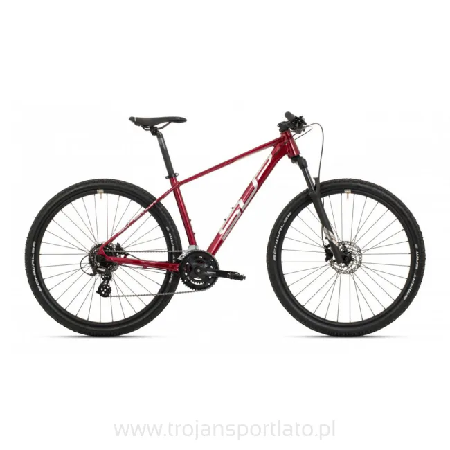 Rower Superior XC819 Gloss Dark Red Silver 29