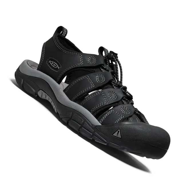 Buty sandały sportowe męskie Keen Newport H2 Black Steel Grey 2026