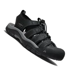 Buty sandały sportowe męskie Keen Newport H2 Black Steel Grey 2026