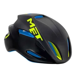 Kask rowerowy szosowy Met Manta Black Blue