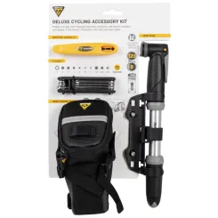 Zestaw Akcesoriów Rowerowych Topeak Deluxe Pompka, Sakwa, Klucze, Łyżka