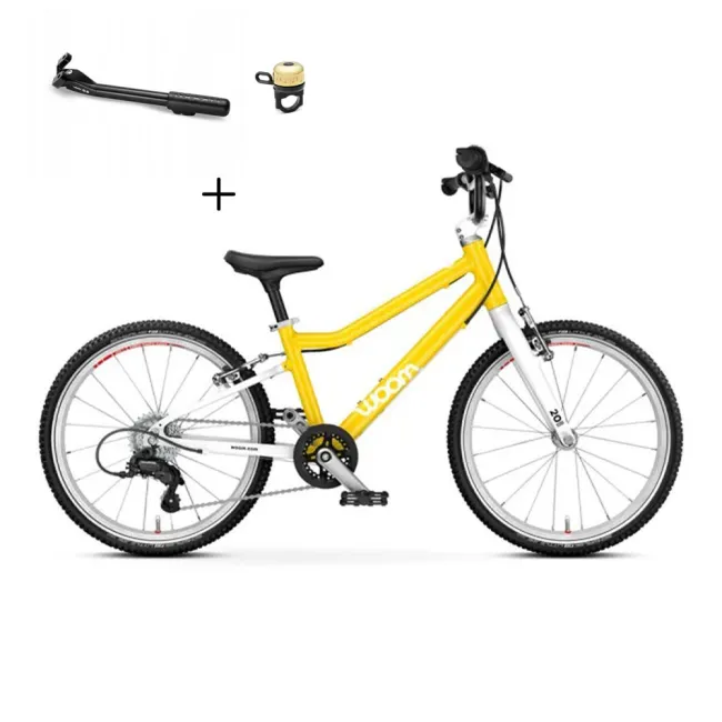 Rowerek dziecięcy Woom 4 GO Vibrant  Yellow 20