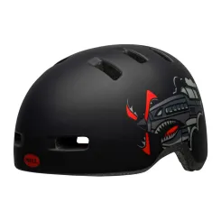 Kask rowerowy dziecięcy Bell Lil Ripper Matt Black Bomber