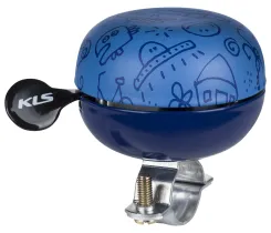 Dzwonek Rowerowy KLS Bell 60 Doodles Blue