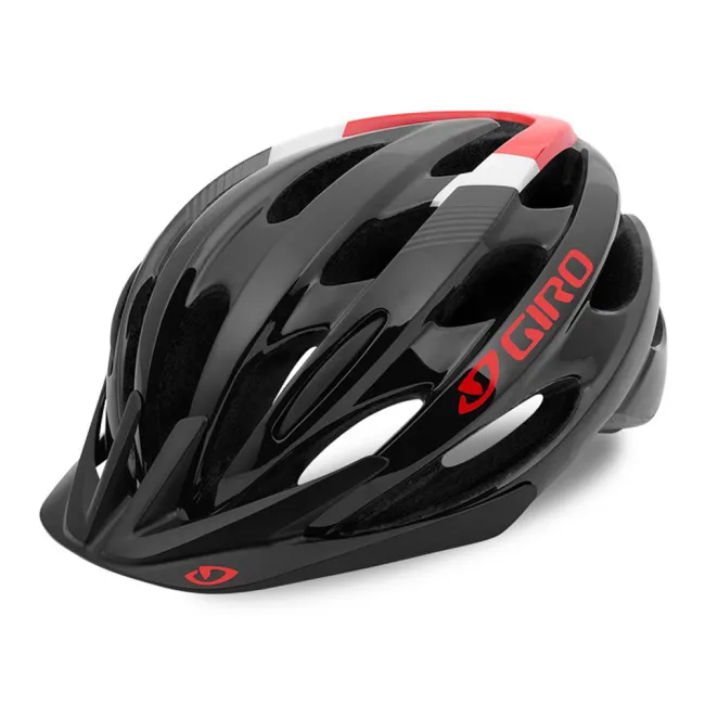 Kask rowerowy Giro Revel Black Bright Red