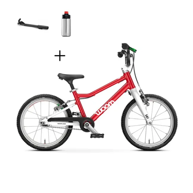 Rowerek dziecięcy Woom GO 3 Automagic Red 16