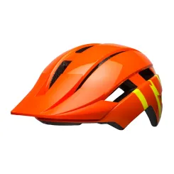 Kask rowerowy dziecięcy Bell Sidetrack II Orange Yellow