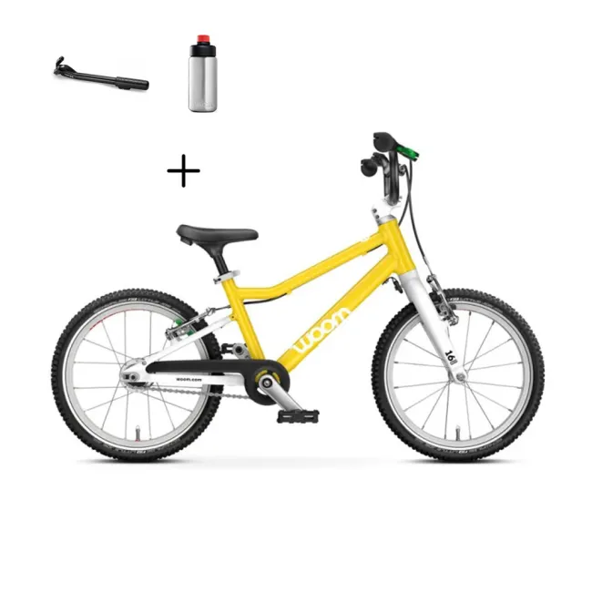 Rowerek dziecięcy Woom GO 3 Automagic Vibrant Yellow 16