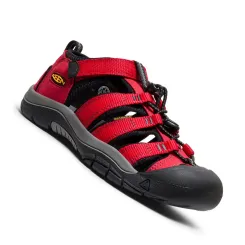 Buty sandały sportowe dziecięce Keen Newport H2 Ribbon Red Gargoyle Youth 2026