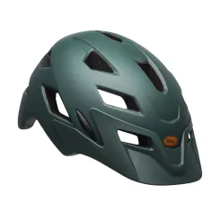 Kask rowerowy dziecięcy Bell Sidetrack Matt Dark Green