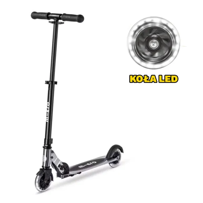 Hulajnoga Micro Sprite LED Silverchrome 2026