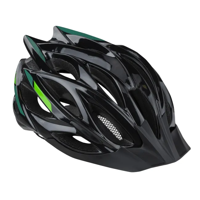 Kask rowerowy Kellys Dynamic Black Green