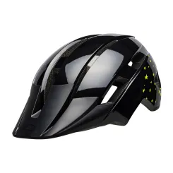 Kask rowerowy dziecięcy Bell Sidetrack II Stars Gloss Black