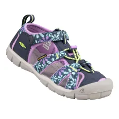 Buty sandały sportowe dziecięce Keen Seacamp II CNX Black Iris African Violet 2023