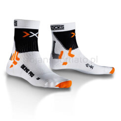 Skarpety Rowerowe X-Socks Bike Professional White