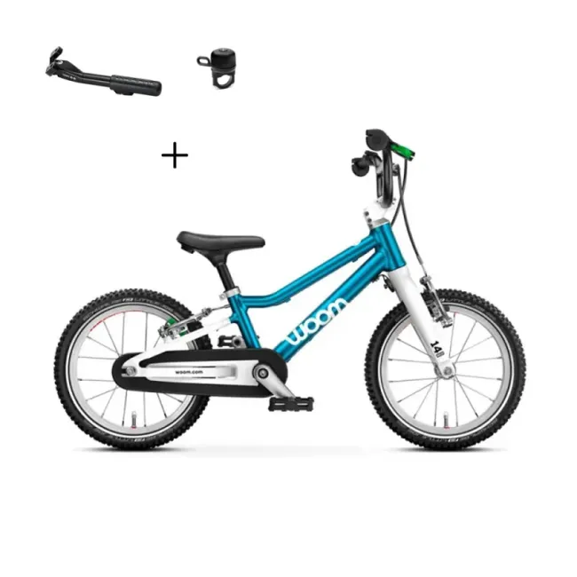 Rowerek dziecięcy Woom 2 GO Metallic Blue 14