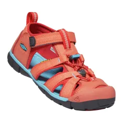 Buty sandały sportowe dziecięce Keen Seacamp II CNX Poppy Red 2021
