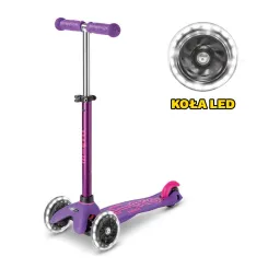 Hulajnoga Mini Micro Deluxe LED Purple Pink 2025